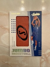2019-20 Absolute Memorabilia Isaiah Roby Jumbo Basketball Spalding Logo RC #/15