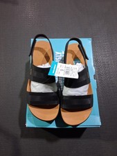 REEF WATER VISTA HIGHER Black Cognac Womens 7, 8 ,9 CJ5798