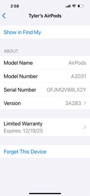 Air Pods 2nd Gen 