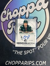 2024-25 UD SP Authentic Marat Khusnutdinov Future Watch Auto Rookie /999 #124