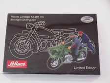 Schuco Piccolo Art. No. 05073 Zundapp KS 601 with sidecar and figures, to 1000