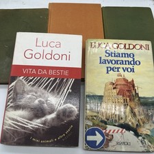 LOTTO 5 LIBRI DI LUCA GOLDONI - VARI TITOLI e VARI EDITORI
