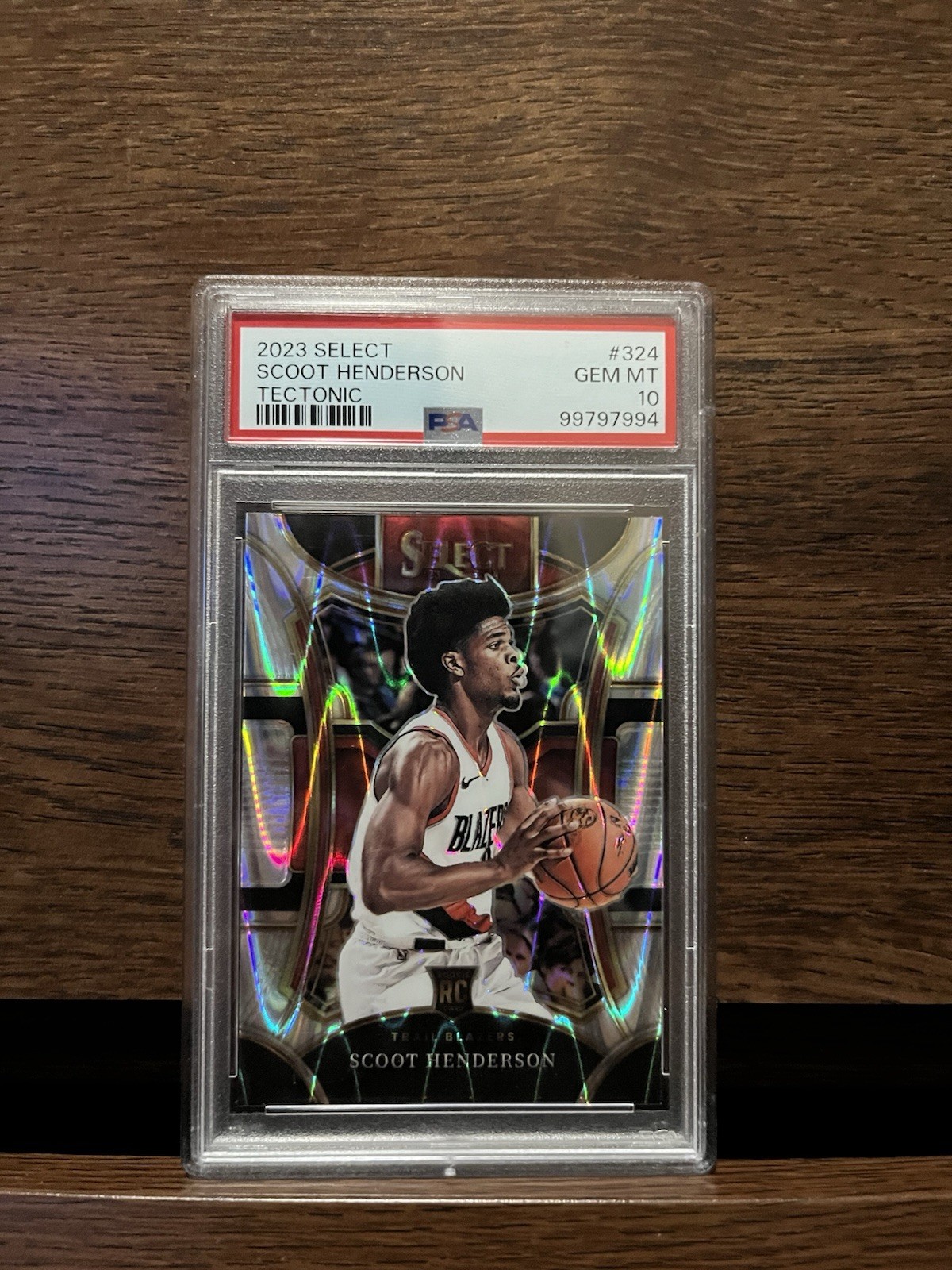 2023 Panini Select - Mezzanine Level Scoot Henderson #324 Tectonic Prizm (RC)