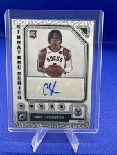 2023-24 Panini Donruss Optic - Signature Series Chris Livingston #SS-LGN (AU,...