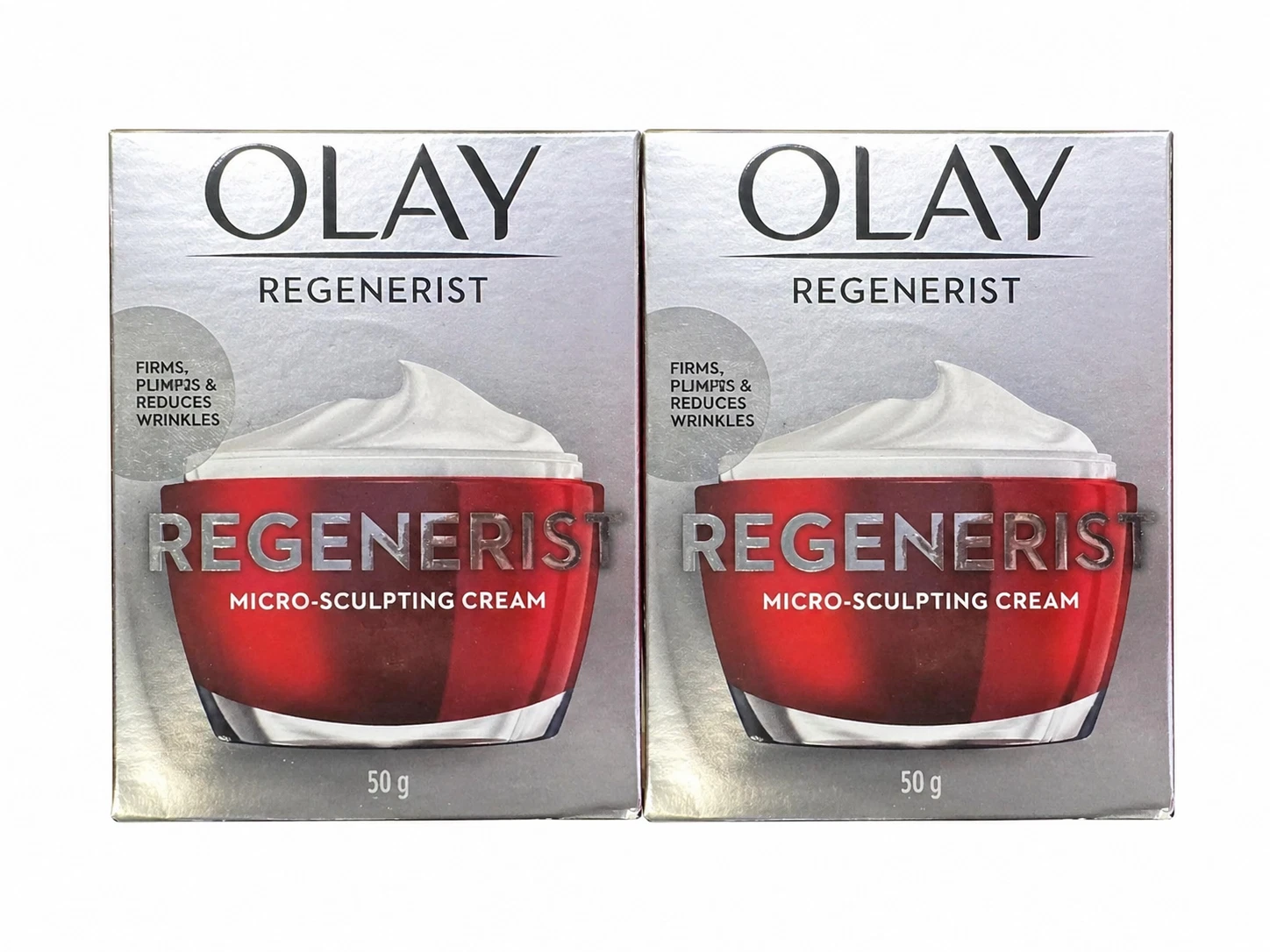 Olay Regenerist Micro-Sculpting Cream Anti Aging Moisturizer 1.7oz (50g) 2 PACK
Opens in a new windo