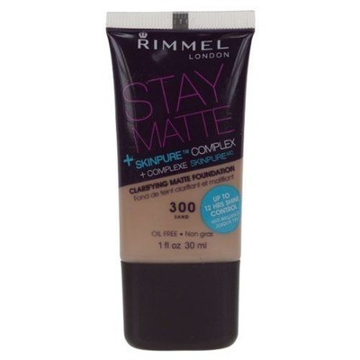 Rimmel Stay Matte Clarifying Matte Foundation - 300 Sand