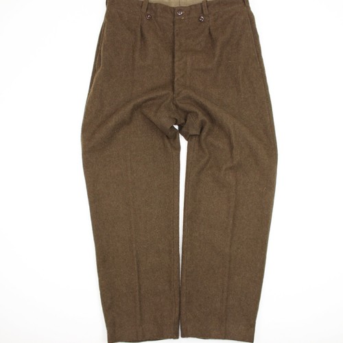 FRENCH ARMEE WOOL Military Men's Pants 