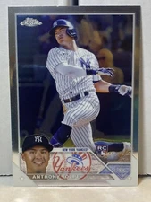 Anthony Volpe 2023 Topps Chrome Rookie RC #4 New York Yankees Base