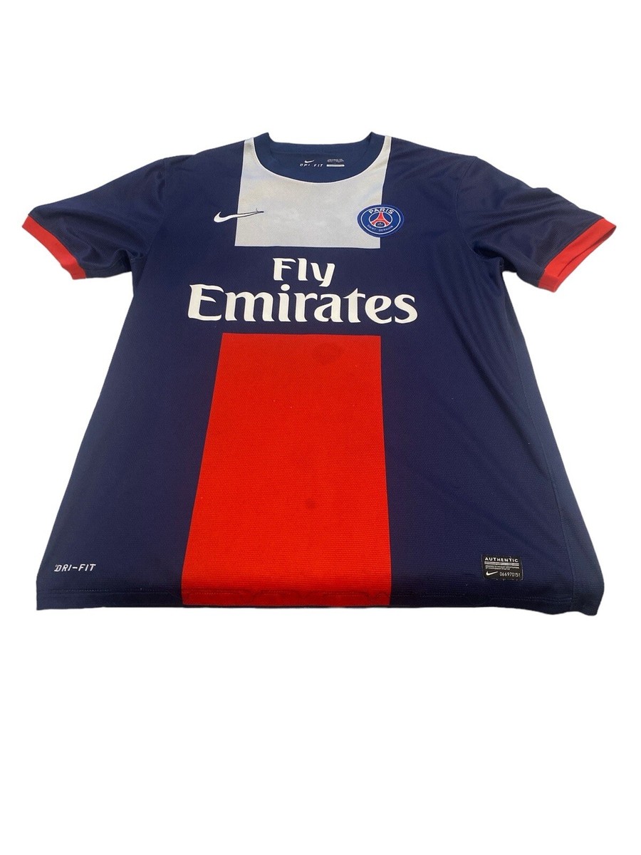 Preowned Nike Drifit Paris Saint-Germain Jersey Size Large R1 | eBay