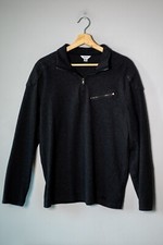 Calvin Klein 1/4 Zip Up Sweater - Men's L