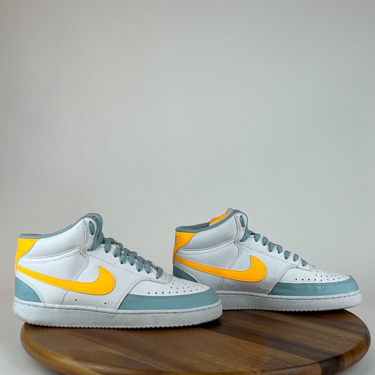 Nike Court Vision Mid Next Nature White Ocean Bliss Men\'s Size 11 Nike Court Vision Mid Next Nature White Ocean Bliss Men main image 4