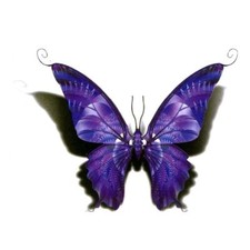 Purple Butterfly Waterproof Tattoos - Flash Temporary Tatoos Body Henna Sticker