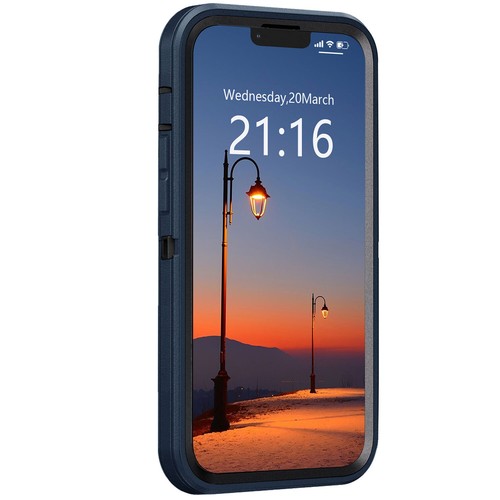 For Apple iPhone 13 Pro Max/13 Pro/13 Heavy Duty Kickstand Hard Phone Case Cover - Picture 16 of 70