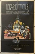 THE SONG REMAINS THE SAME Original One Sheet Movie Poster - 1976 - LED ZEPPELIN