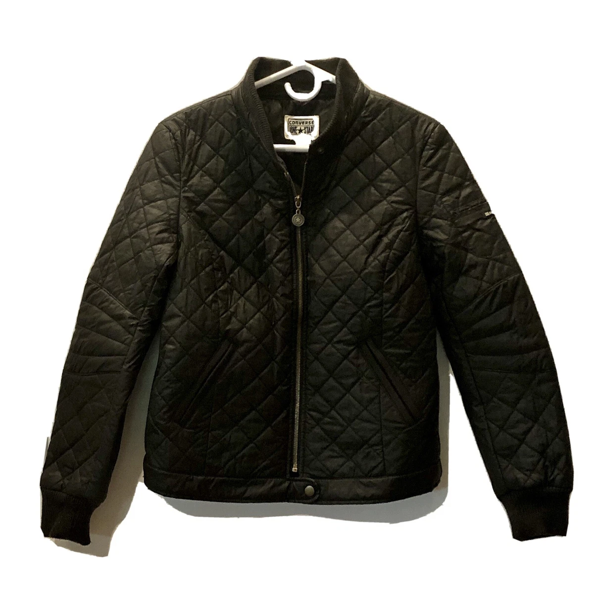 Converse quilted bomber jacket sale