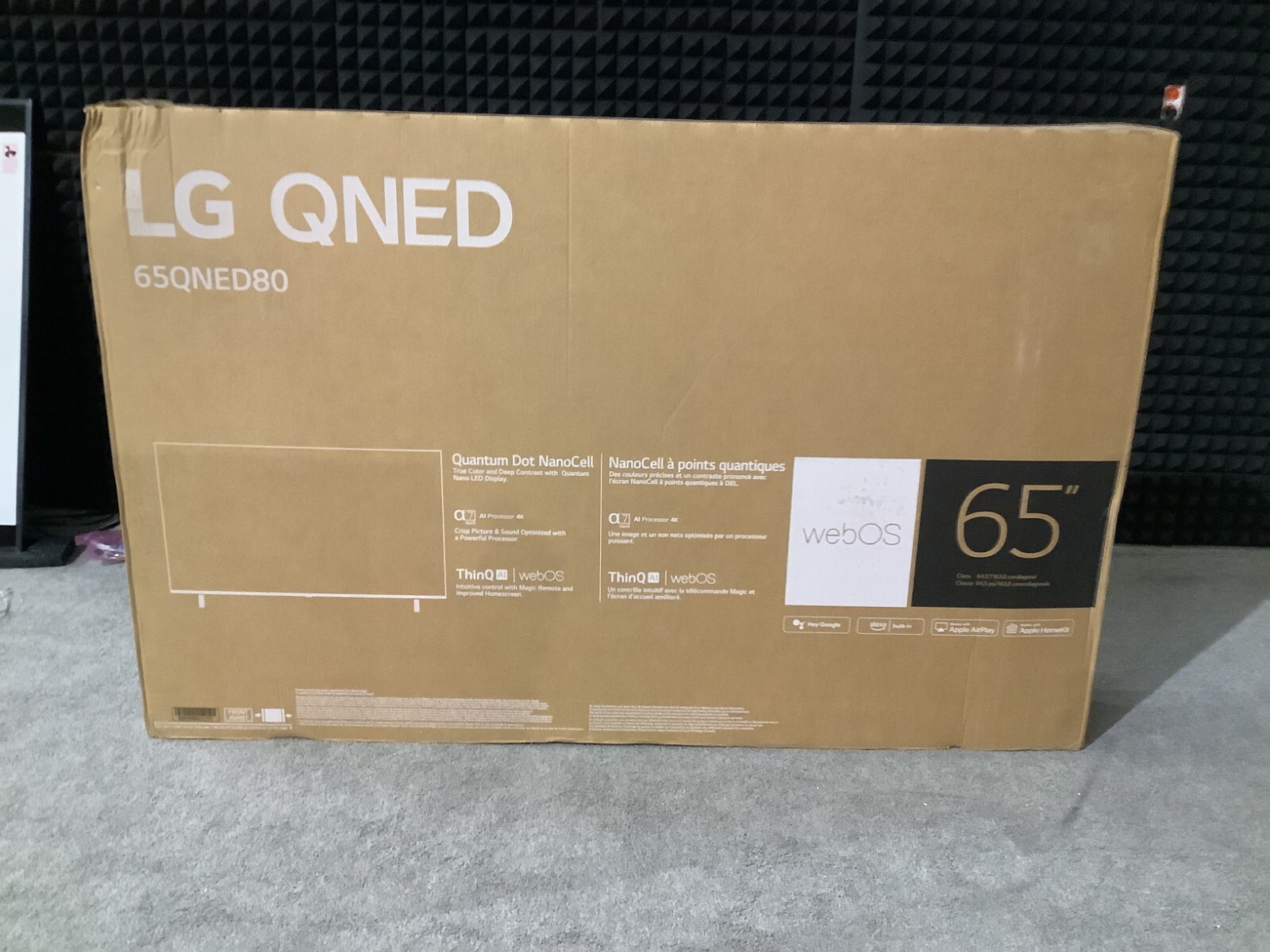LG QNED80 65" MiniLED TV 4K 65QNED80UQA ✅❤️️✅❤️️ NEW OPEN BOX