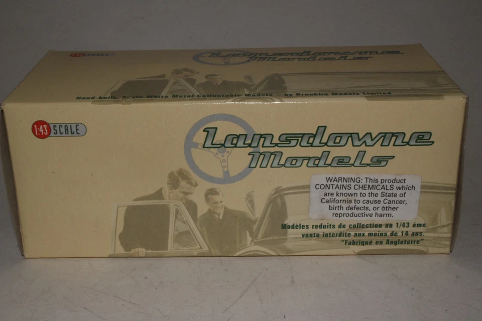 Lansdowne Models 1937 Jensen 3.5 Litre S Type Sedan with Original Box 1/43 Scale - Image 3 of 4