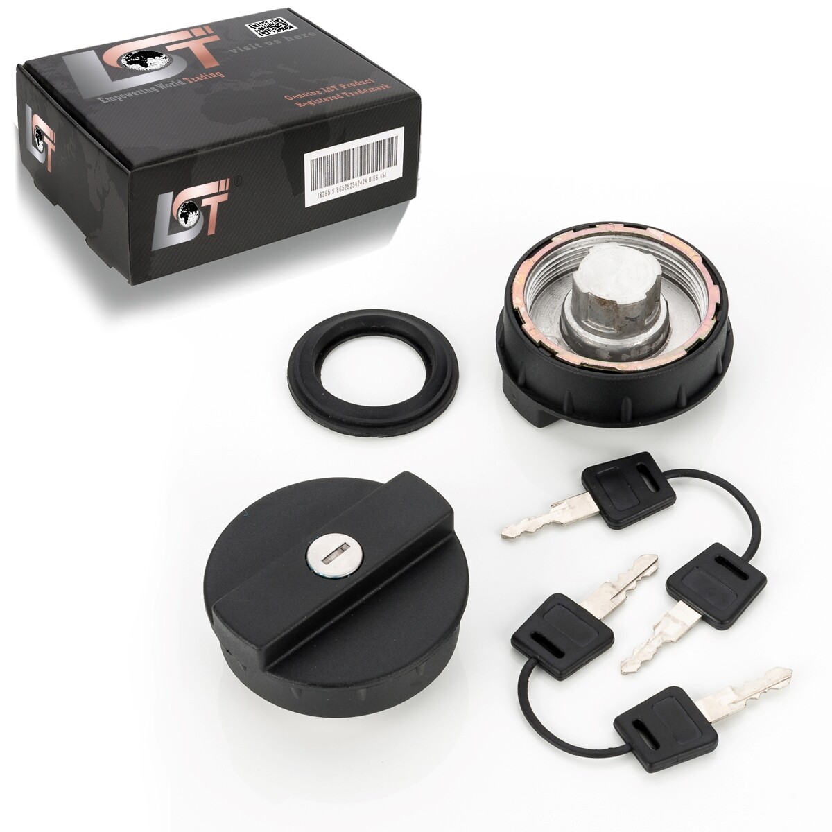 2x Fuel Tank Cap Closure for FIAT 124 COUPE SPIDER