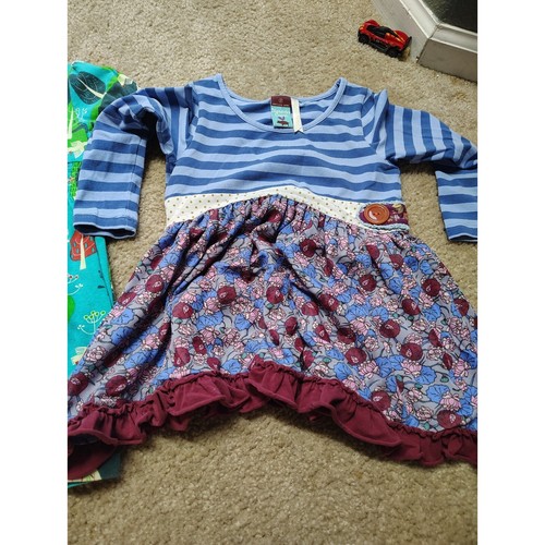 Matilda Jane Bundle Girls Dresses and Shirt Sz 2 - Picture 3 of 7
