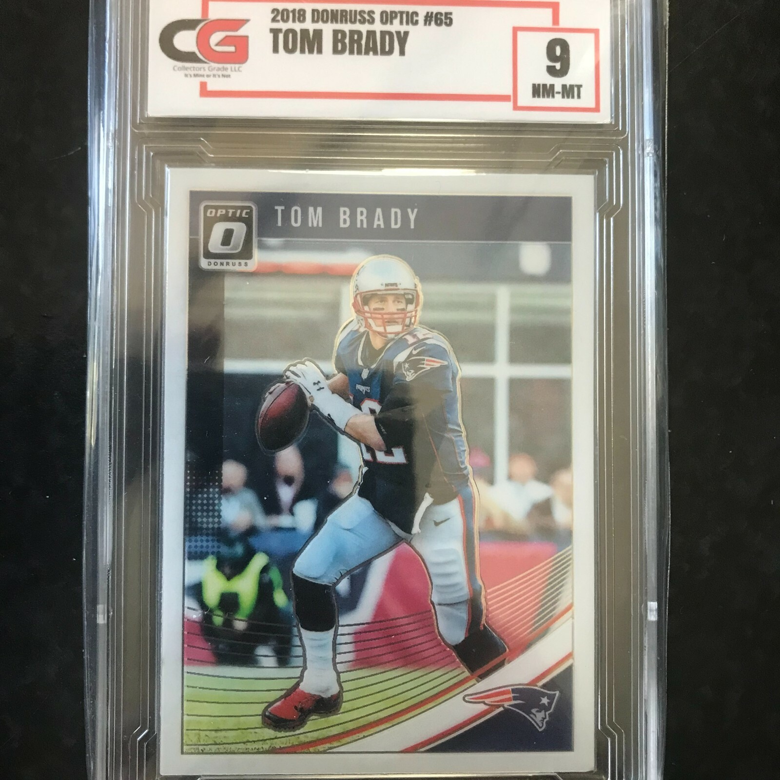 Tom Brady 2018 Panini Donruss Optic #65 New England
