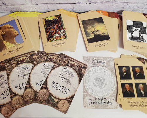 Classical Conversations History Cards 172 New Modern Ancient Medieval Presidents