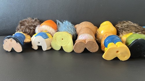 Rare Soviet Vintage 6 set of Rubber Toys USSR Kids Collectible RUSSIA 10 pieces - Picture 7 of 9