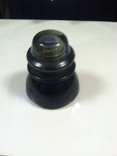 Hemingray Vintage Glass Insulater Model 42