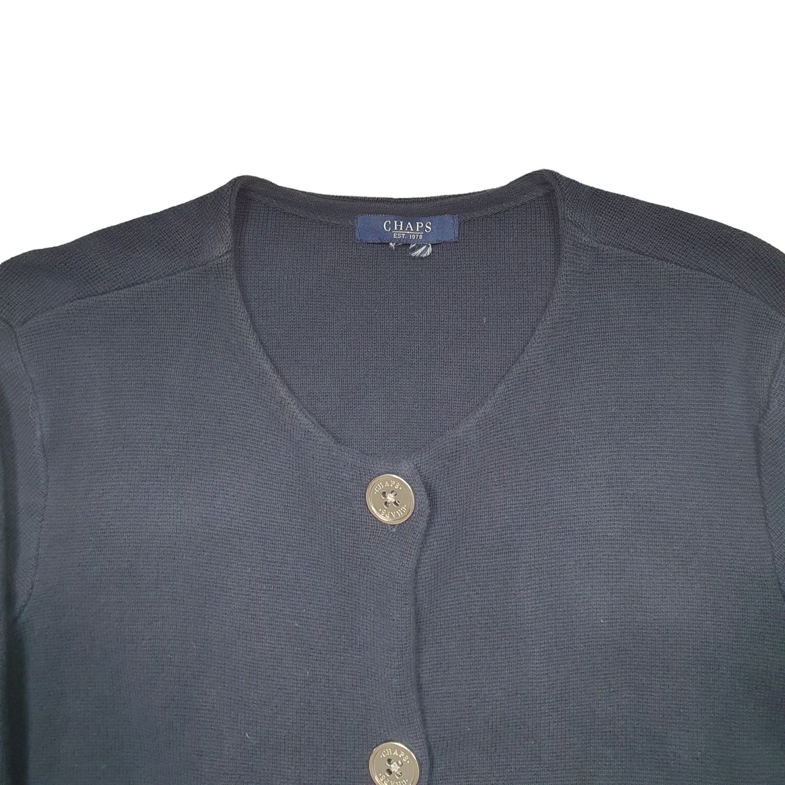 CALVIN KLEIN Cardigan Knit Jumper Sweatshirt Womens M image 2