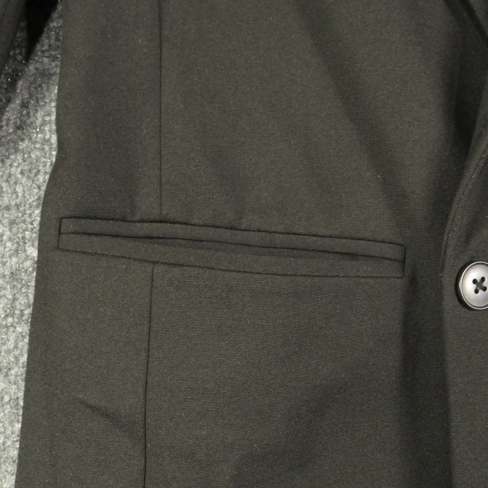 Blazer Gap para mujer 6 espalda manga larga cuello en V abotonado con bolsillos Foto 3 de 4