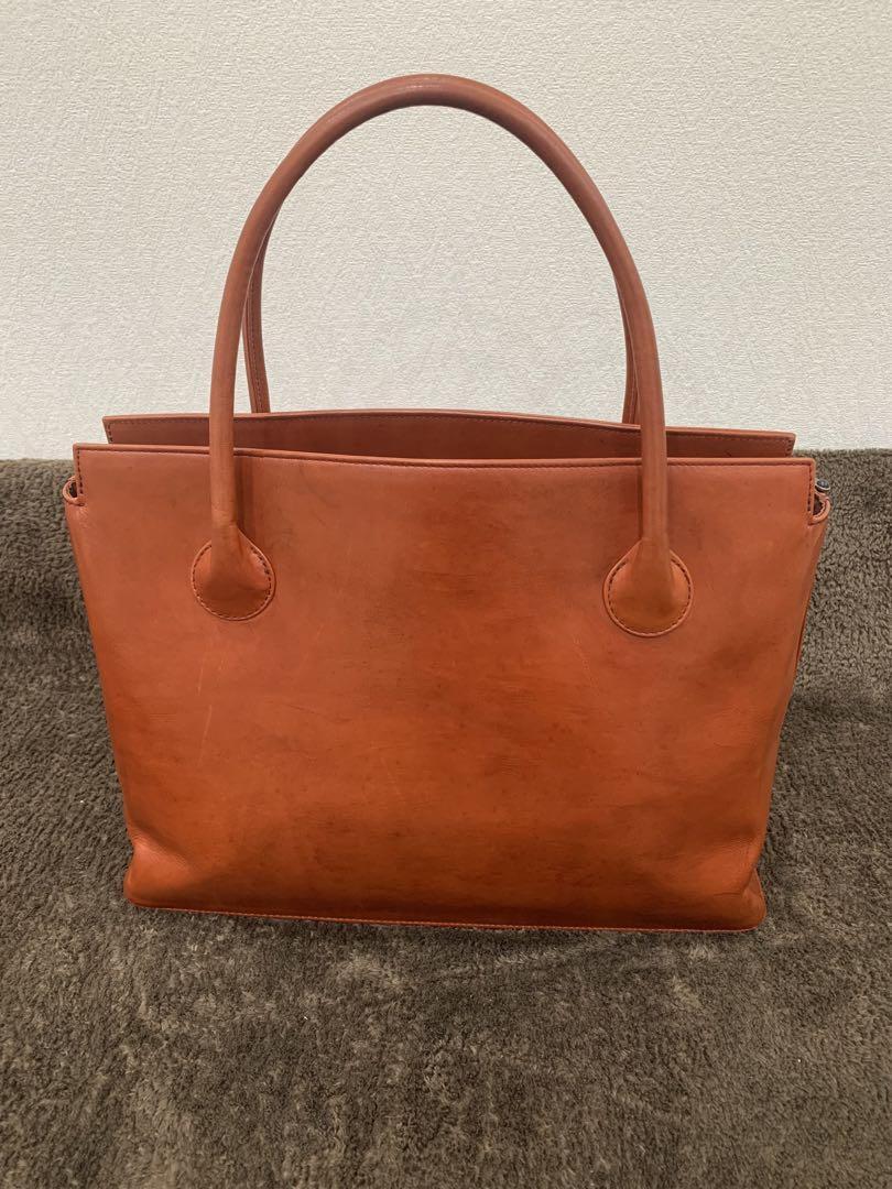 ISSEY MIYAKE] MIYAKE DESIGN STUDIO Leather Hand Bag Shoulder Bag