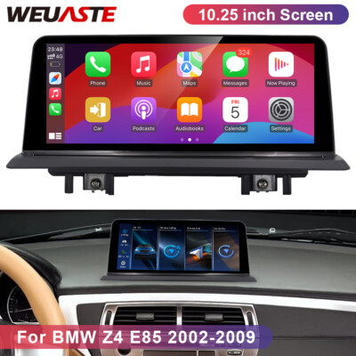 #ad Car Linux Screen Carplay 10.25#x27;#x27; Radio Stereo Navi Fit For BMW Z4 E85 2002 2009 $331.19