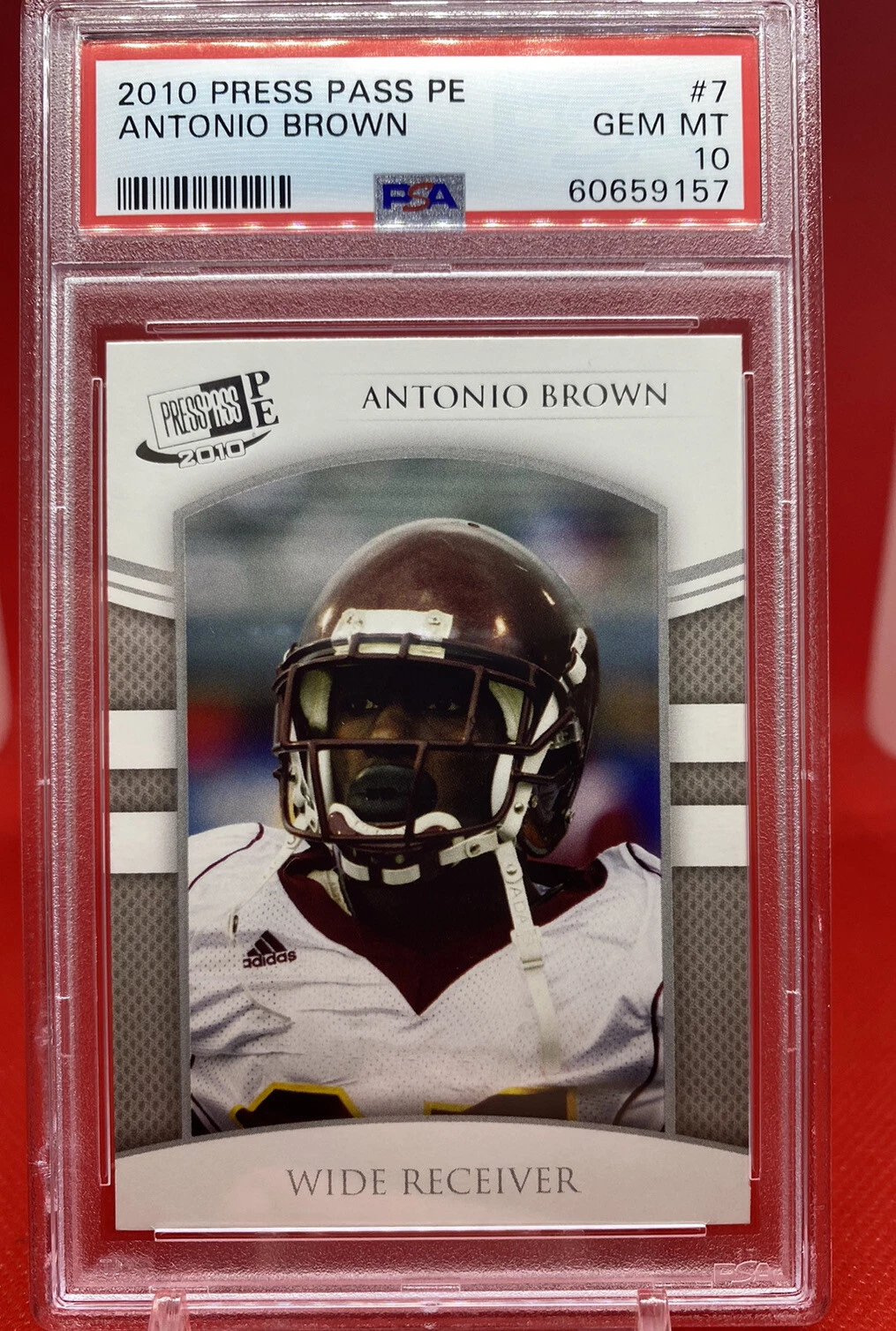 Antonio Brown Press Pass PE #7 Base