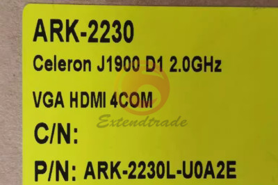 1PCS NEW Advantech ARK-2230 ARK-2230L-U0A2E industrial computer fanless