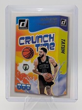 2024-25 Donruss- Jayson Tatum- Crunch Time #3 Press Proof Gold Foil