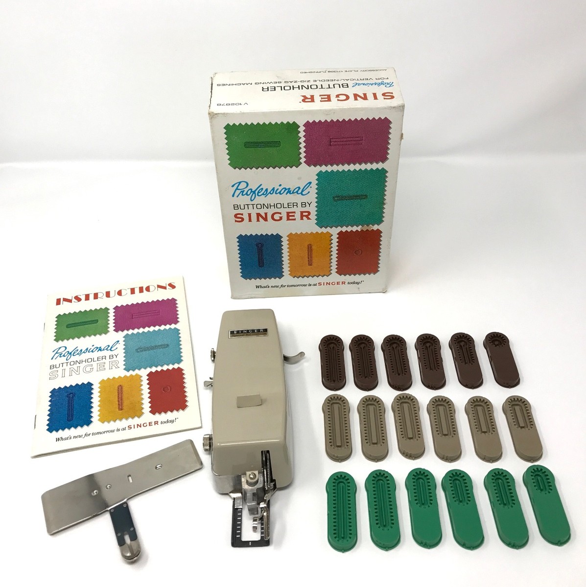 ☆彡 Vintage Singer Professional Buttonholer zig zag machine part