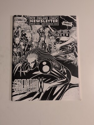 New England Comics Newsletter #108 September 1994 Not Newspaper Paper NEC  Rare!