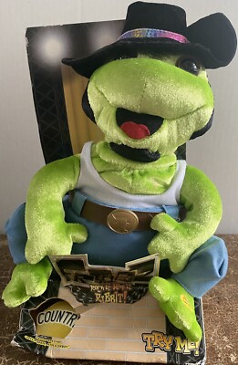 Frogz Ribbit! Frog That Sings and Dances Country Save A Horse Ride A Cowboy