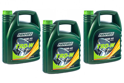 Motoröl FANFARO TRD-W UHPD 10W-40 API CI-4 SL 3x 5 Liter NKW Motoröl E7 A3 B4 