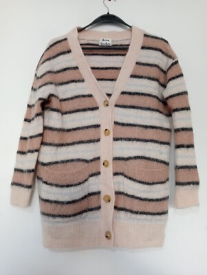 Y# Acne Studios women's cardigan Nylon Wool alpaka Size 38 US