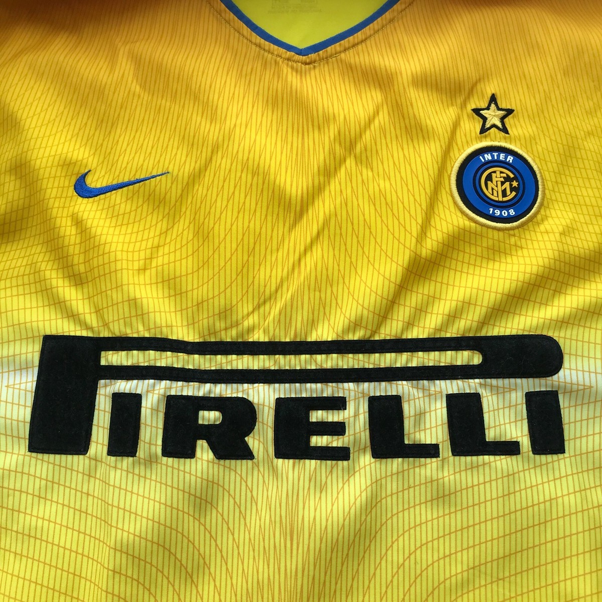 NIKE 02-03 INTER MILAN ブルガリア製 ホーム ユニフォーム Vintage Nike 2002/03 INTER MILAN Soccer Football Jersey Kit