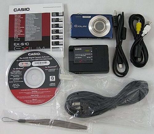 Casio EXILIM CARD EX-S10 10.1 MP Digital Camera AS IS