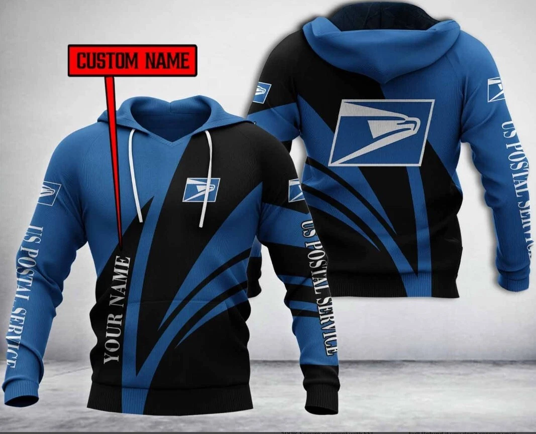 Personalized Postal Service 3D Hoodie