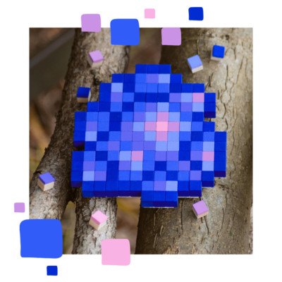 Stardew Valley Pixel Art ''Feenstein'' | aus Holz, handmade| Aufsteller, Wanddeko