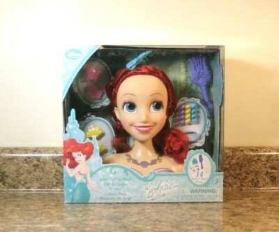 princess ariel styling head