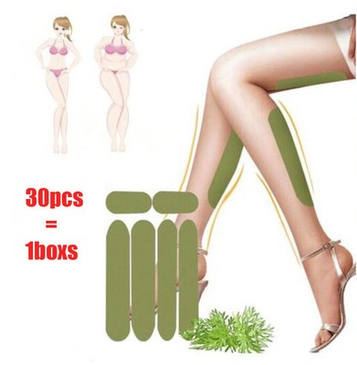 2/4/6boxes Leg Slimming Herbal Patch  Wormwood Lower Body Treatment Detox Patch