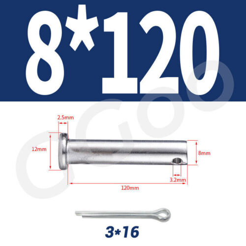 Steckbolzen Bolzen Federstecker Edelstahl V2A A2 Splintbolzen Sicherungsbolzen - Bild 85 von 194