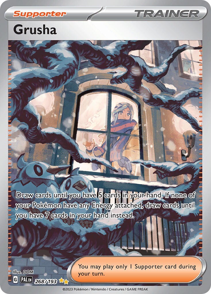 Grusha - 268/193 - Paldea Evolved Special Illustration Rare - NM - Pokemon