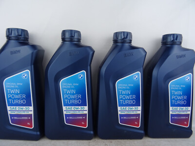 BMW Motoröl 0W30 Original Twin Power Turbo Engine Oil Motorenöl 83212465854 4x1L
