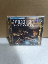 Battlecruiser 3000AD PC CD-ROM Jewel Case,  NOT BIG BOX! New, Rare, Vintage 1996