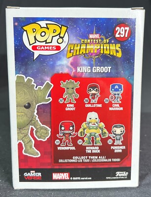 Funko Pop! Games: King Groot #297 Target Exclusive Glows in
